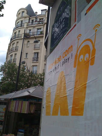 Street marketing pour Wormee