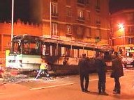 Un bus de la RATP en bougie d'anniversaire