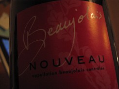 Beaujolais nouveau Beaujolais nouveau