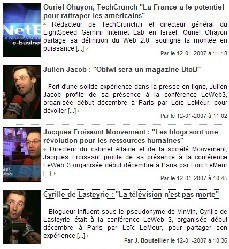 Dernières vidéos LeWeb3...