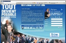 Sarkozy.fr ne tient pas la charge… Sarkozy.fr ne tient pas la charge…