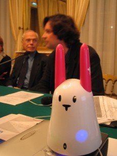 Un lapin et des sénateurs Un lapin et des sénateurs