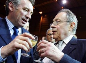 Rocard favorable à une alliance Bayrou + Royal Rocard favorable à une alliance Bayrou + Royal