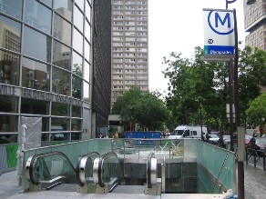 Une nouvelle station de métro Une nouvelle station de métro