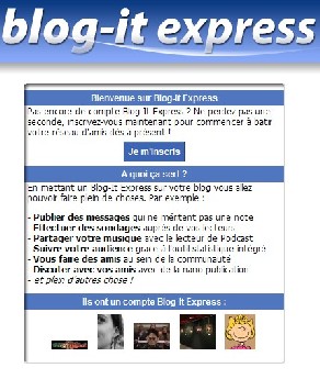 Microblogging : Déjà 11 000 utilisateurs pour Blog-it Express Microblogging : Déjà 11 000 utilisateurs pour Blog-it Express