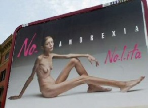 Toscani dit non à l'anorexie