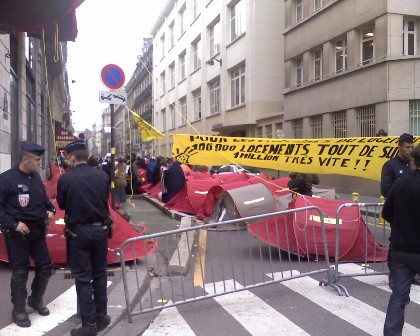 Manif de jeudi noir