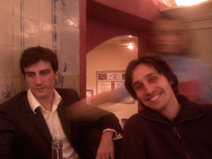Dejeuner avec Julien et Benjamin Dejeuner avec Julien et Benjamin