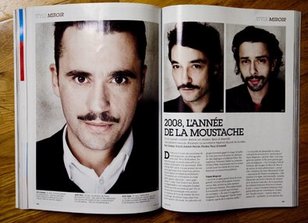 Le retour de la moustache ?