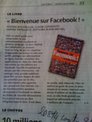 La promo du livre commence !