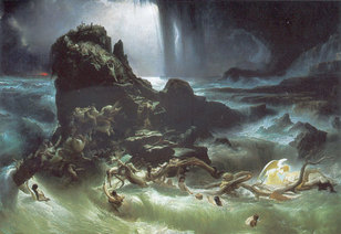 La Mer noire créée par le Déluge