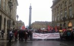 Nouvelle manif place vendome