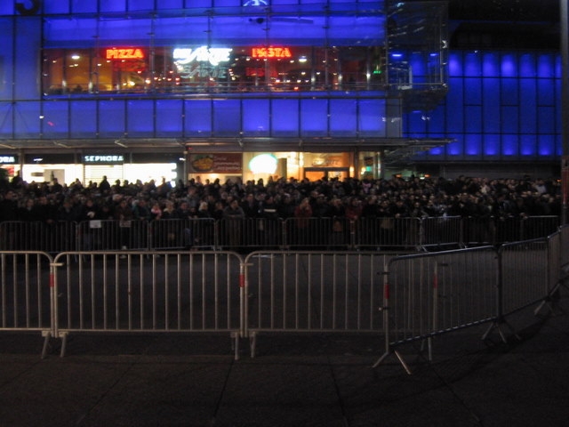 Foule compacte Foule compacte