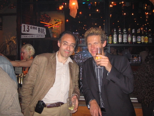 Gilles Babinet et Bernard Spitz Gilles Babinet et Bernard Spitz