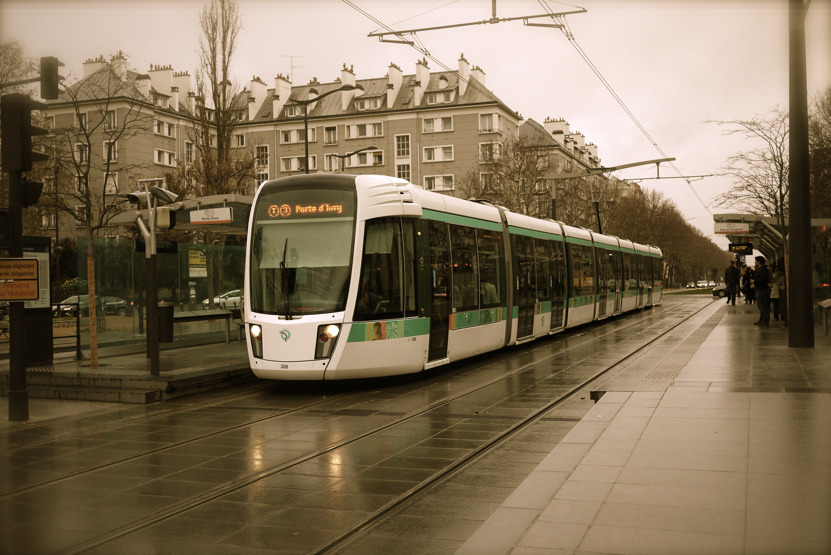 Tramway, porte de Chatillon Tramway, porte de Chatillon